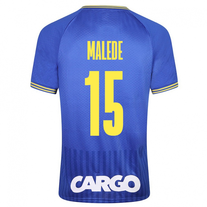 Niño Fútbol Camiseta Yonas Malede #15 Blanco 2ª Equipación 2024/25