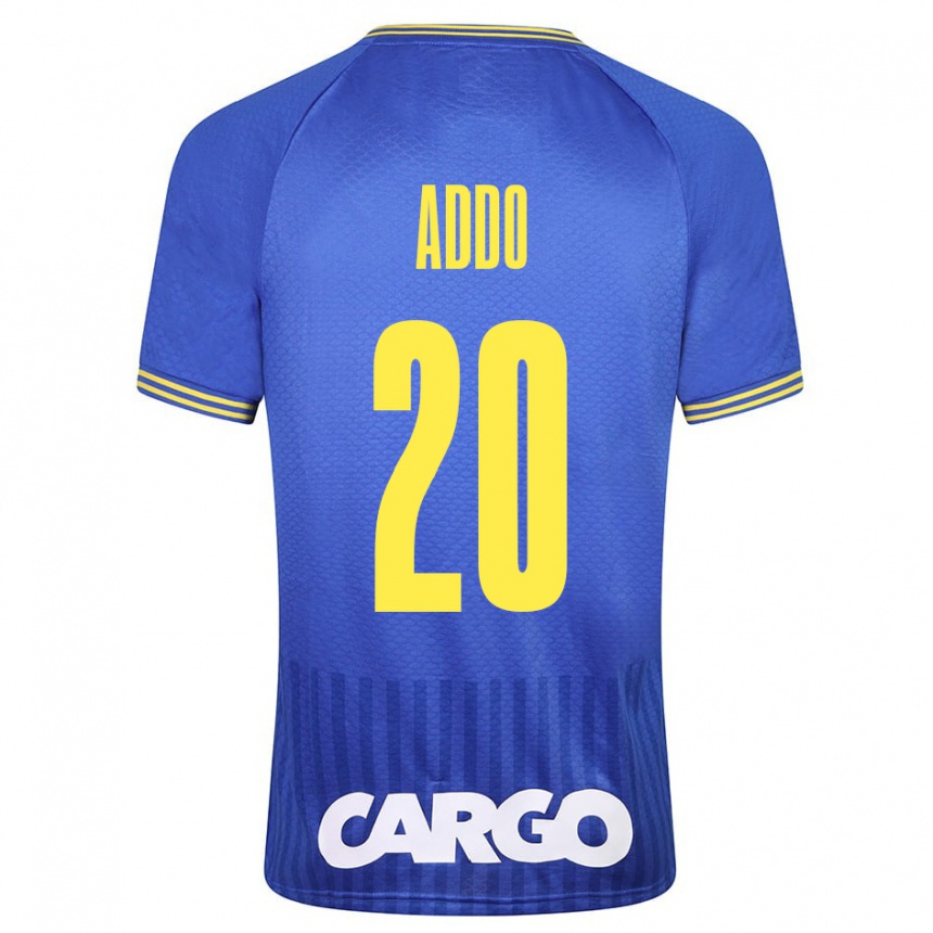 Niño Fútbol Camiseta Henry Addo #20 Blanco 2ª Equipación 2024/25