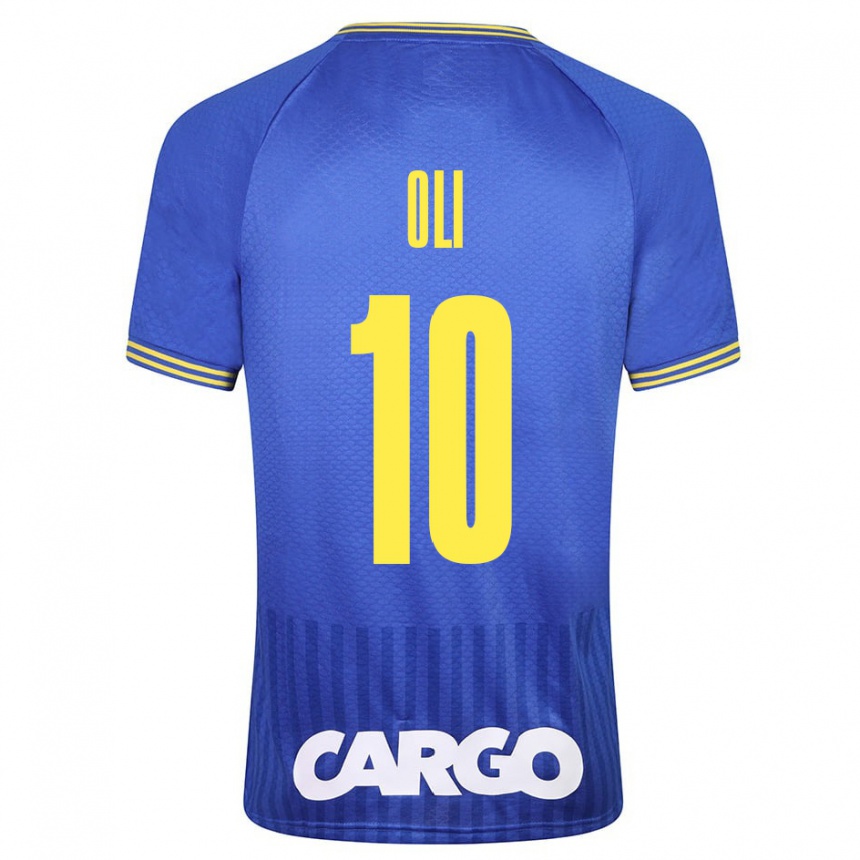 Niño Fútbol Camiseta Ido Oli #10 Blanco 2ª Equipación 2024/25