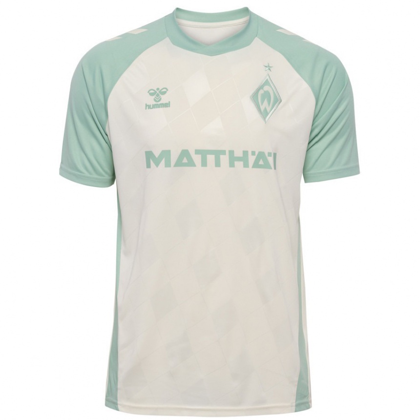 Niño Fútbol Camiseta Naby Keïta #18 Blanquecino Verde Claro 2ª Equipación 2024/25