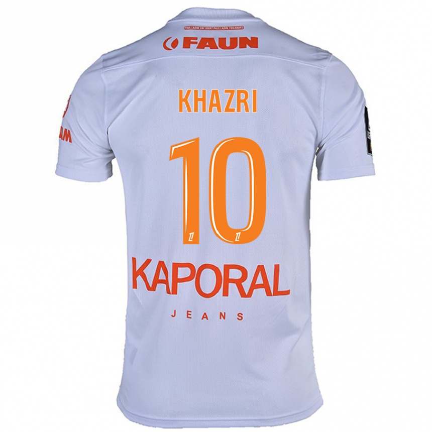 Niño Fútbol Camiseta Wahbi Khazri #10 Blanco 2ª Equipación 2024/25