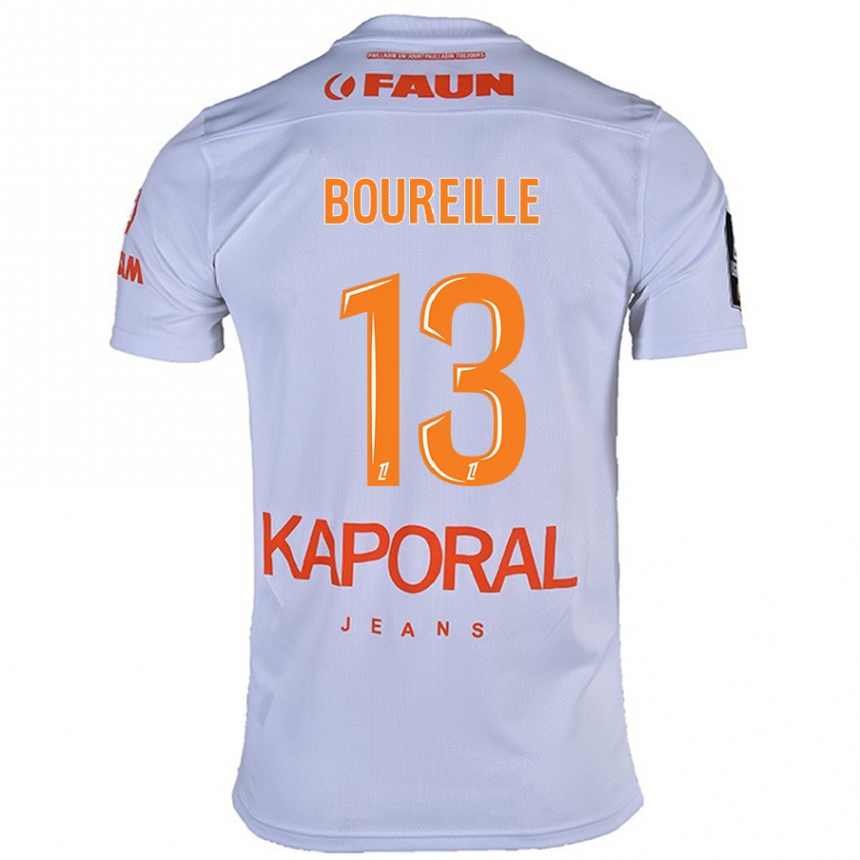 Niño Fútbol Camiseta Celeste Boureille #13 Blanco 2ª Equipación 2024/25