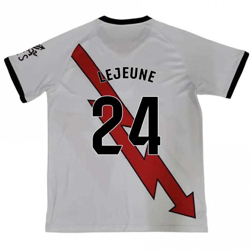 Niño Fútbol Camiseta Florian Lejeune #24 Rojo 2ª Equipación 2024/25