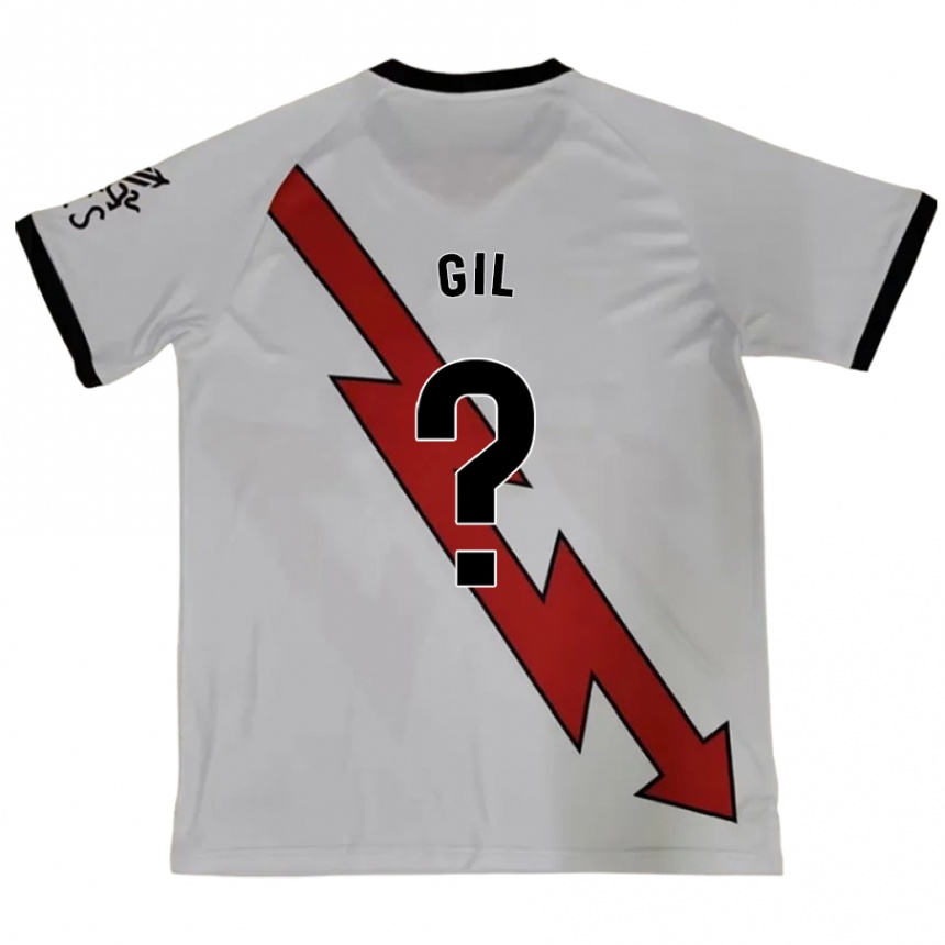 Niño Fútbol Camiseta Juanpe Gil #0 Rojo 2ª Equipación 2024/25