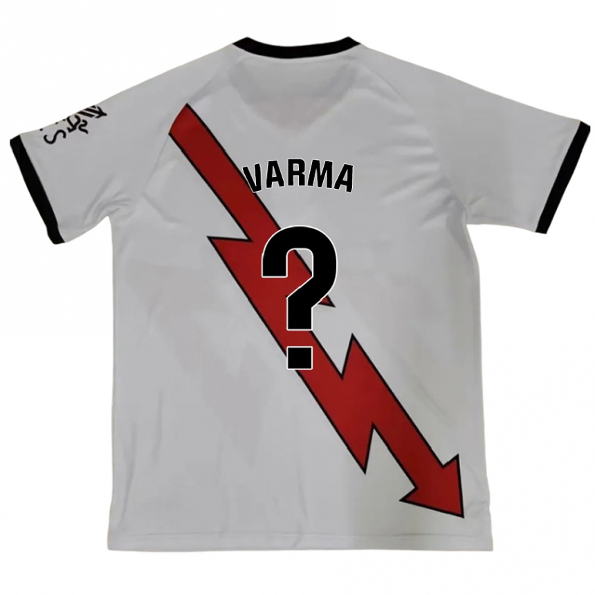 Niño Fútbol Camiseta Roman Varma #0 Rojo 2ª Equipación 2024/25