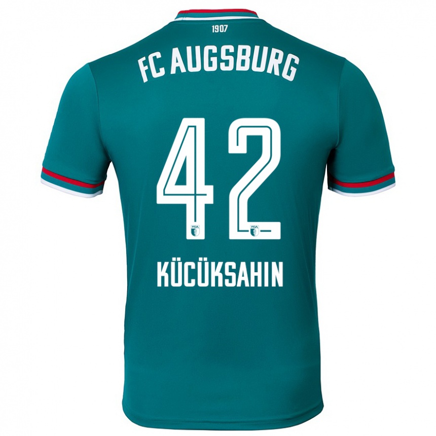 Niño Fútbol Camiseta Mahmut Kücüksahin #42 Verde Oscuro 2ª Equipación 2024/25