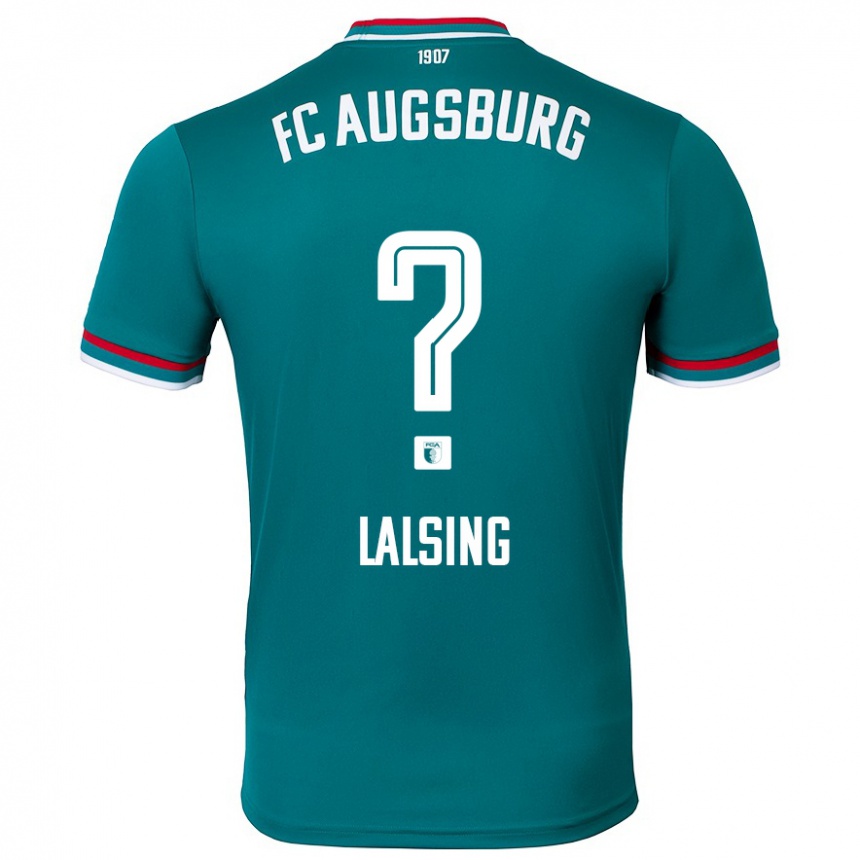 Niño Fútbol Camiseta Quentin Lalsing #0 Verde Oscuro 2ª Equipación 2024/25