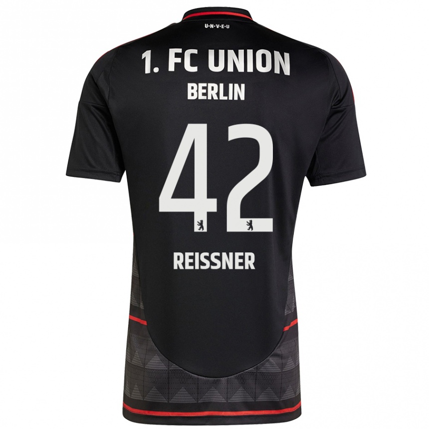 Niño Fútbol Camiseta Naika Reissner #42 Negro 2ª Equipación 2024/25