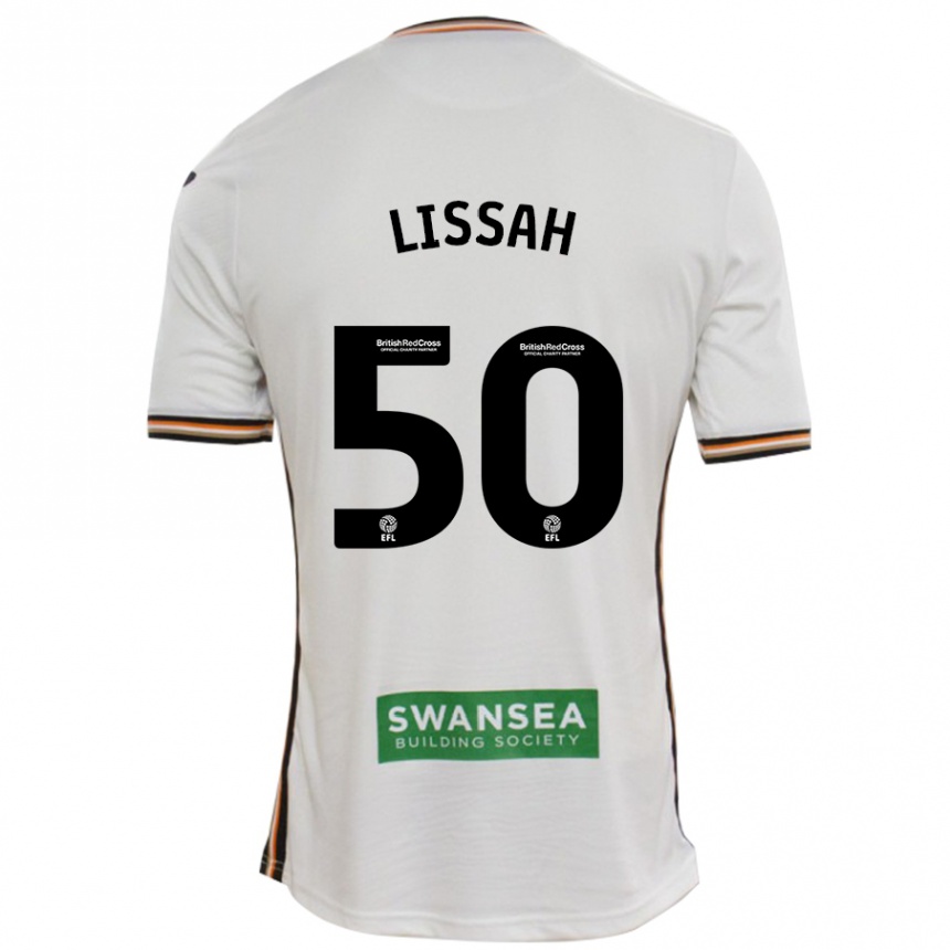 Hombre Fútbol Camiseta Filip Lissah #50 Blanco 1ª Equipación 2024/25