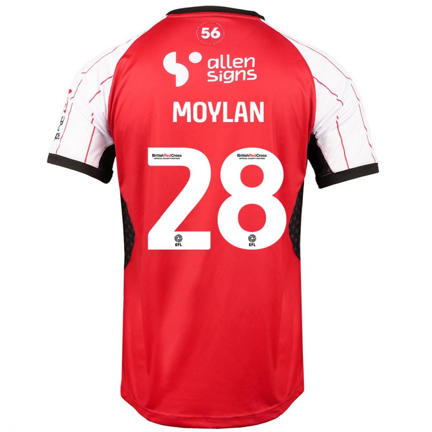 Hombre Fútbol Camiseta Jack Moylan #28 Blanco 1ª Equipación 2024/25