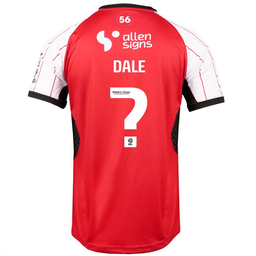 Hombre Fútbol Camiseta Harry Dale #0 Blanco 1ª Equipación 2024/25