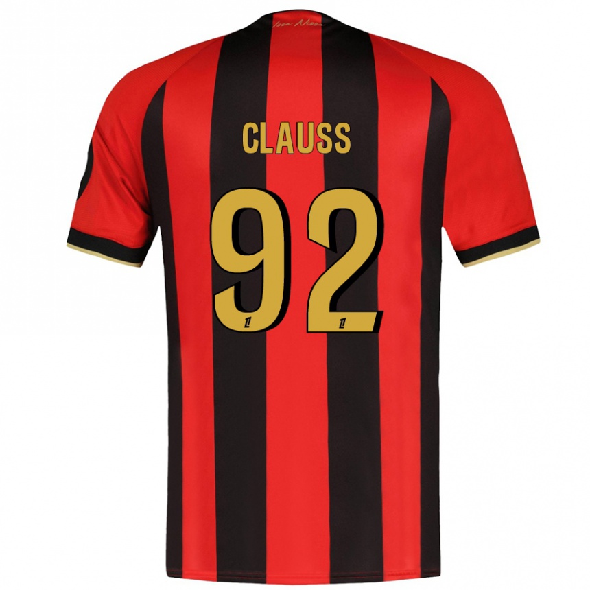 Hombre Fútbol Camiseta Jonathan Clauss #92 Rojo Negro 1ª Equipación 2024/25