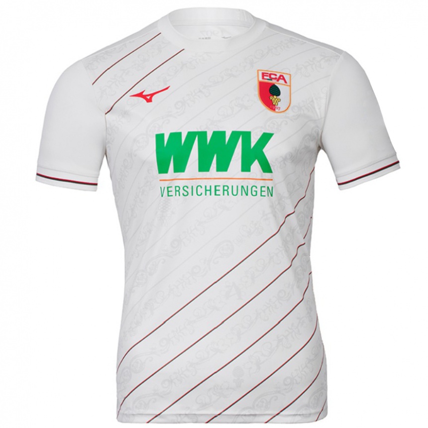 Hombre Fútbol Camiseta Marius Wolf #11 Blanco 1ª Equipación 2024/25