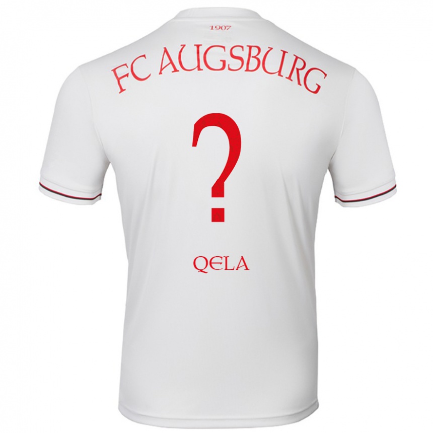 Hombre Fútbol Camiseta Arlind Qela #0 Blanco 1ª Equipación 2024/25