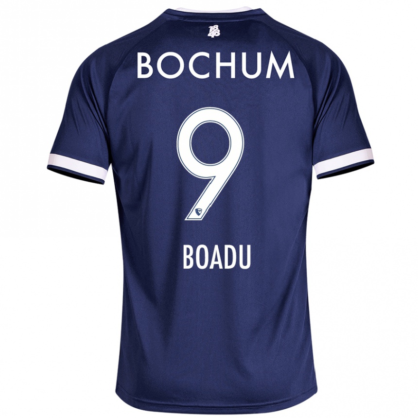 Hombre Fútbol Camiseta Myron Boadu #9 Azul Oscuro 1ª Equipación 2024/25