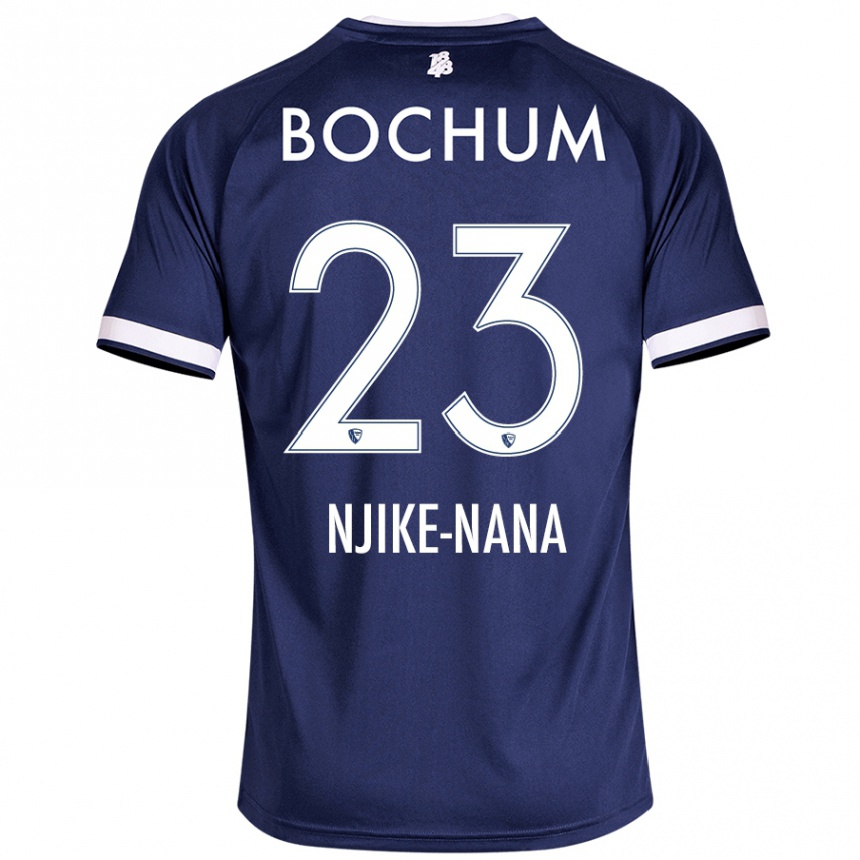 Hombre Fútbol Camiseta Jean-Philippe Njike-Nana #23 Azul Oscuro 1ª Equipación 2024/25