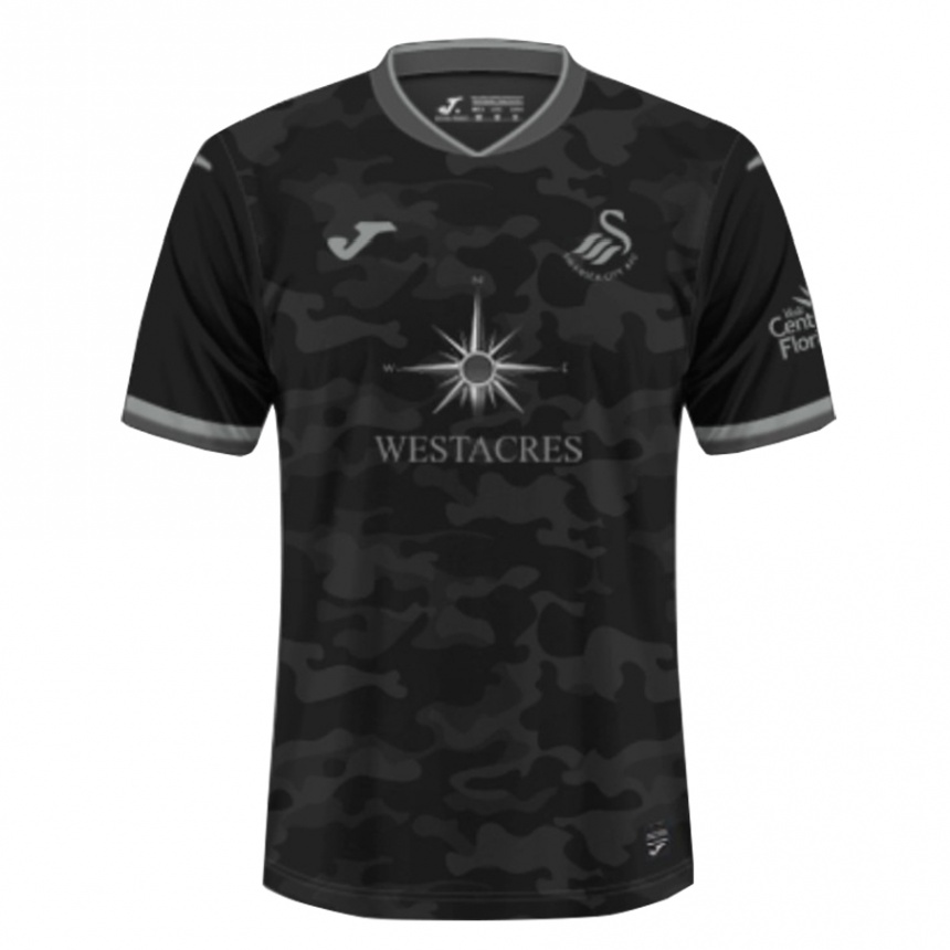 Hombre Fútbol Camiseta Remy Mitchell #0 Negro 2ª Equipación 2024/25