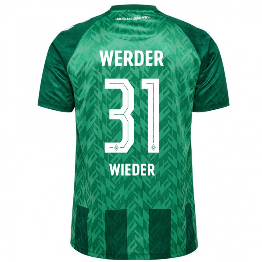 Mujer Fútbol Camiseta Verena Wieder #31 Verde 1ª Equipación 2024/25