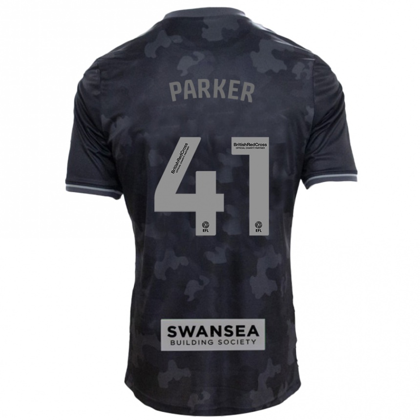 Mujer Fútbol Camiseta Sam Parker #41 Negro 2ª Equipación 2024/25