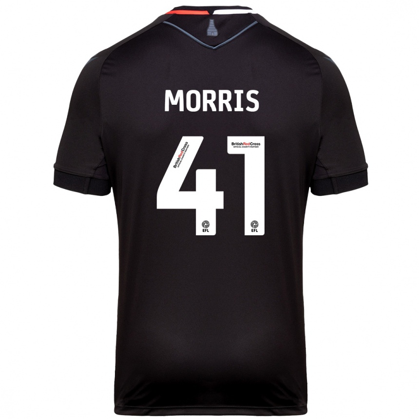 Mujer Fútbol Camiseta Scott Morris #41 Negro 2ª Equipación 2024/25