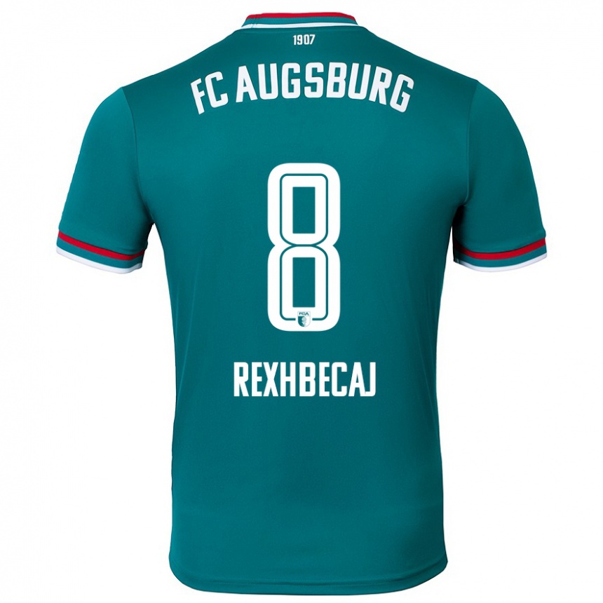 Mujer Fútbol Camiseta Elvis Rexhbecaj #8 Verde Oscuro 2ª Equipación 2024/25