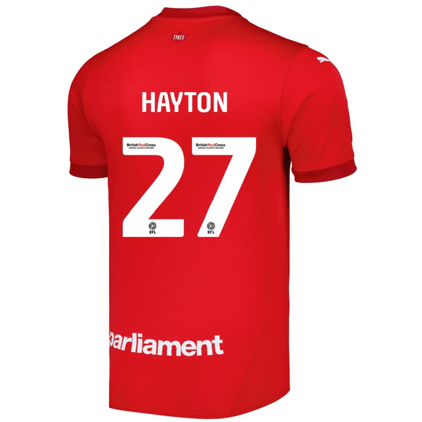 Niño Fútbol Camiseta Adam Hayton #27 Rojo 1ª Equipación 2024/25