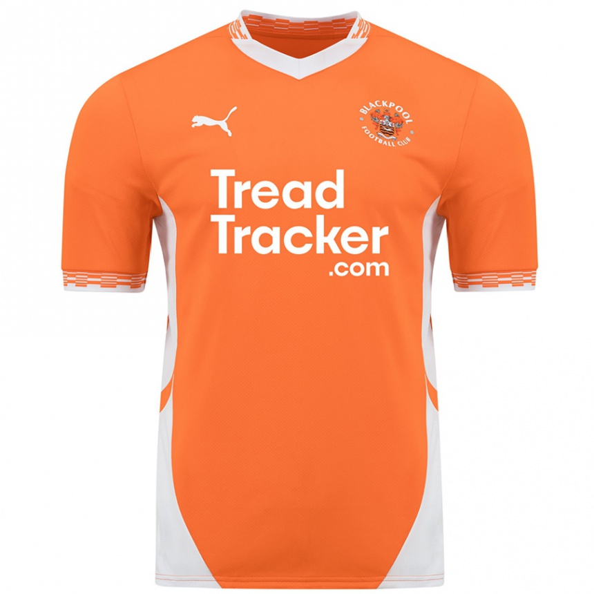 Niño Fútbol Camiseta Hayden Coulson #15 Naranja Blanco 1ª Equipación 2024/25