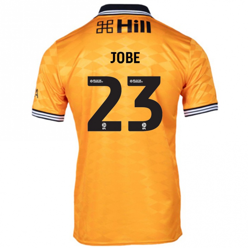 Niño Fútbol Camiseta Mamadou Jobe #23 Naranja 1ª Equipación 2024/25