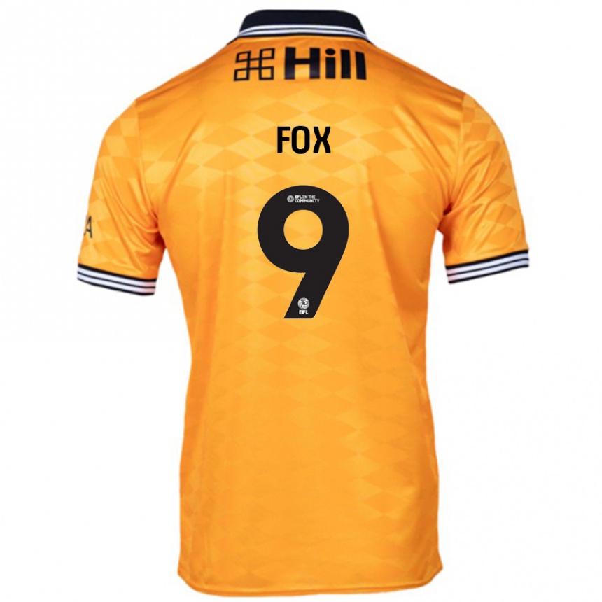 Niño Fútbol Camiseta Ruth Fox #9 Naranja 1ª Equipación 2024/25