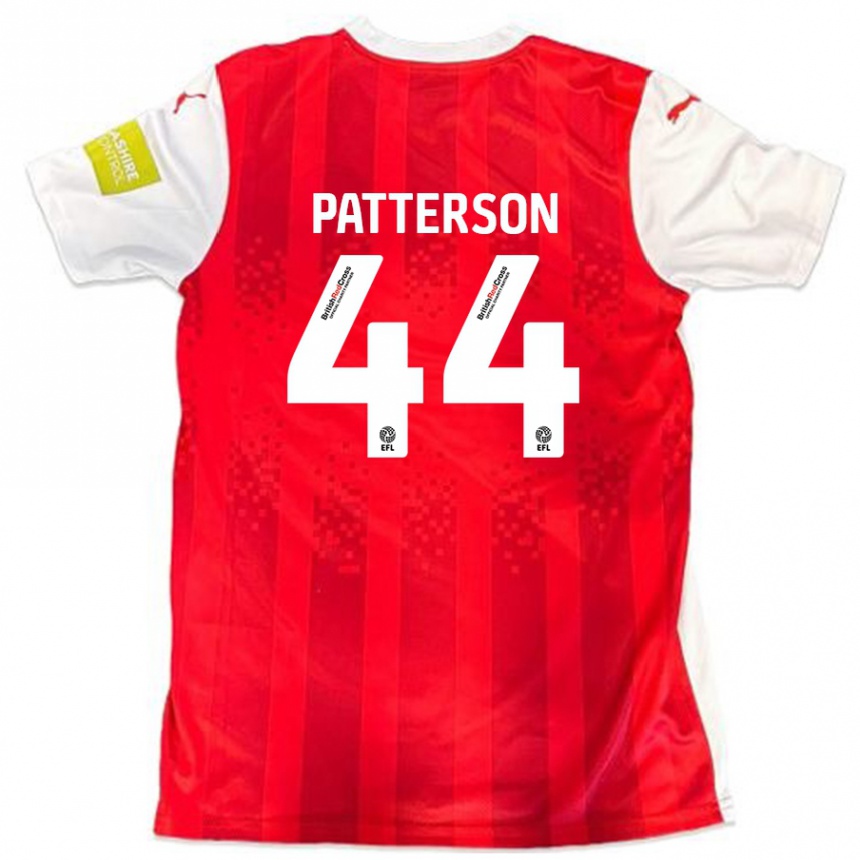 Niño Fútbol Camiseta Phoenix Patterson #44 Rojo Blanco 1ª Equipación 2024/25