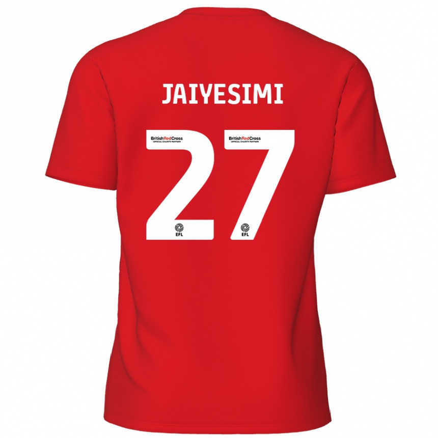 Niño Fútbol Camiseta Diallang Jaiyesimi #27 Rojo 1ª Equipación 2024/25