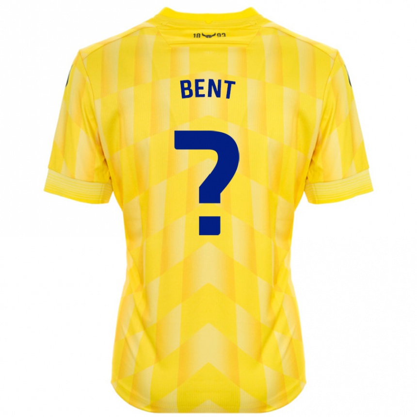 Niño Fútbol Camiseta Stephaney Bent #0 Amarillo 1ª Equipación 2024/25