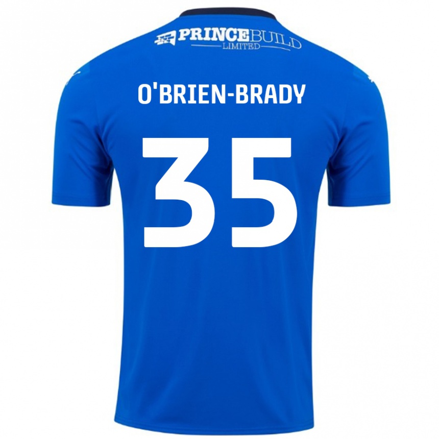 Niño Fútbol Camiseta Donay O'brien-Brady #35 Azul Blanco 1ª Equipación 2024/25