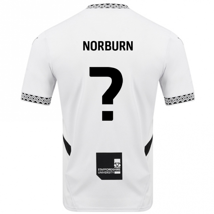 Niño Fútbol Camiseta Dylan Norburn #0 Blanco 1ª Equipación 2024/25