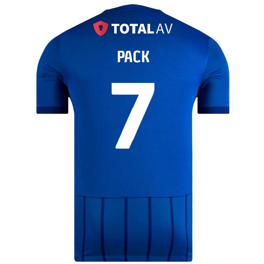 Niño Fútbol Camiseta Marlon Pack #7 Azul 1ª Equipación 2024/25