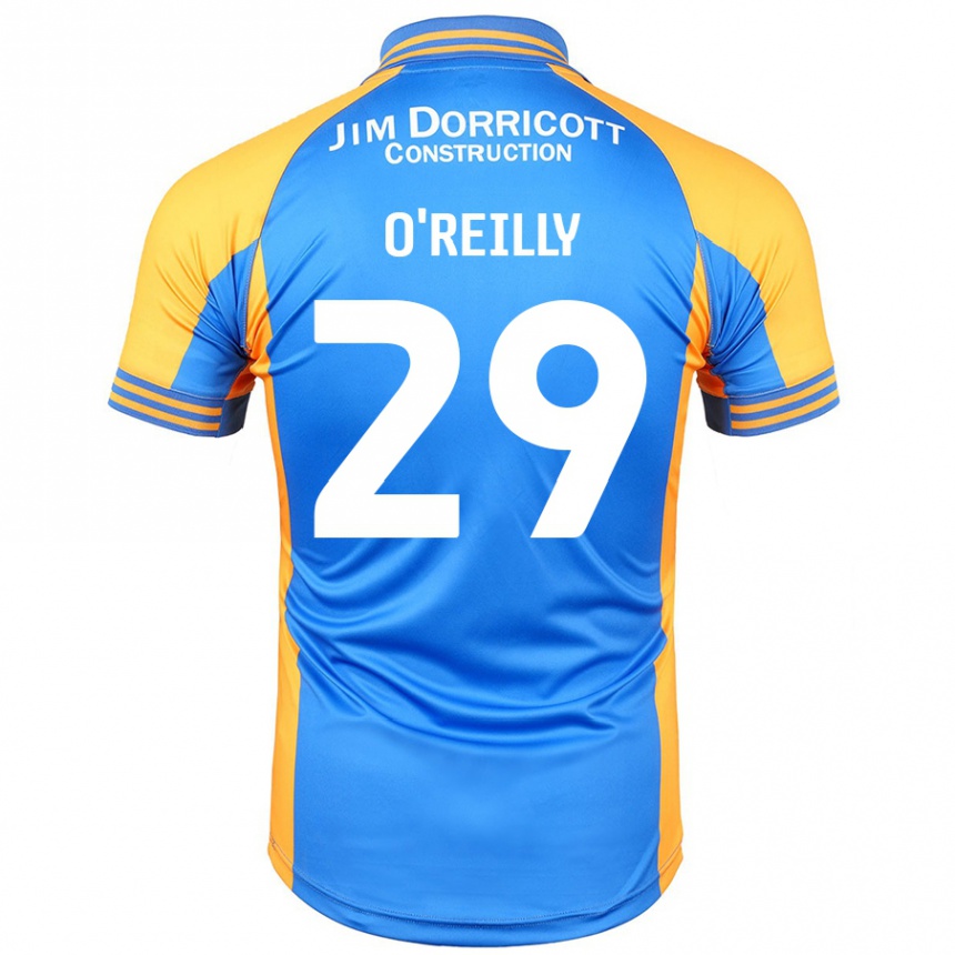 Niño Fútbol Camiseta Tommi O'reilly #29 Azul Ámbar 1ª Equipación 2024/25