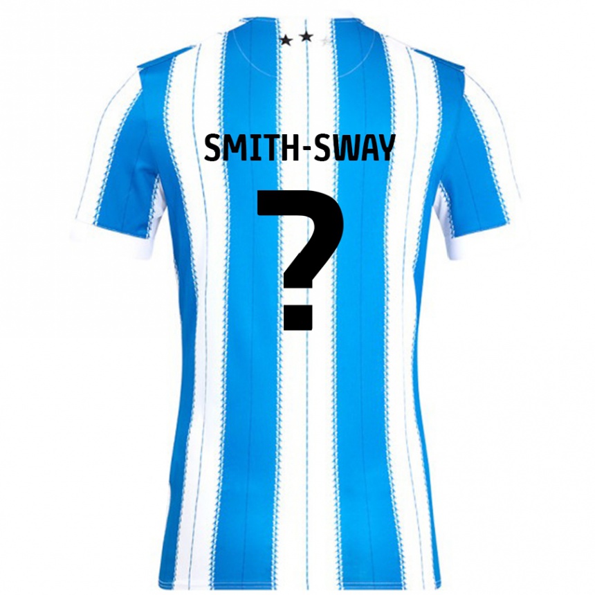 Niño Fútbol Camiseta Jay Smith-Sway #0 Azul Blanco 1ª Equipación 2024/25