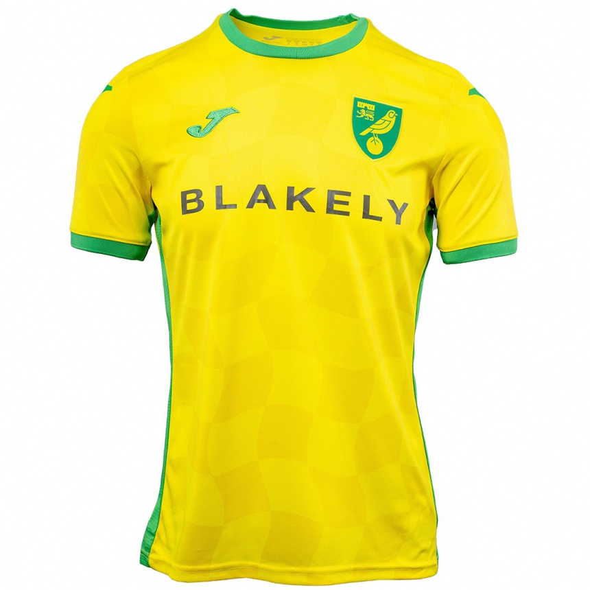 Niño Fútbol Camiseta Shane Duffy #4 Amarillo Verde 1ª Equipación 2024/25