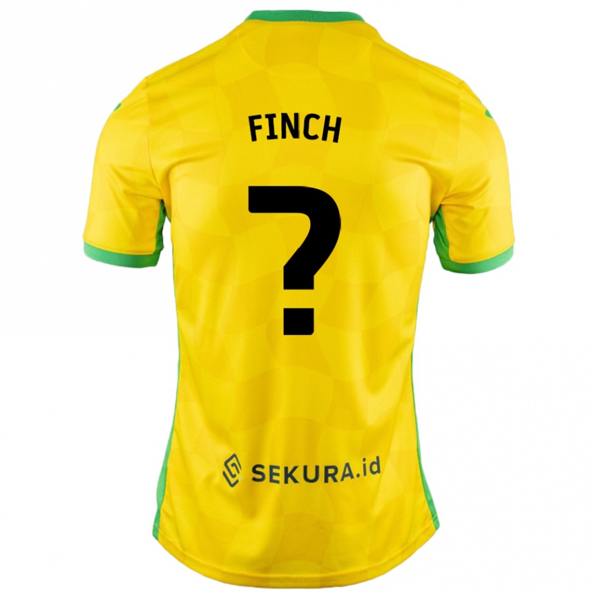 Niño Fútbol Camiseta Tom Finch #0 Amarillo Verde 1ª Equipación 2024/25