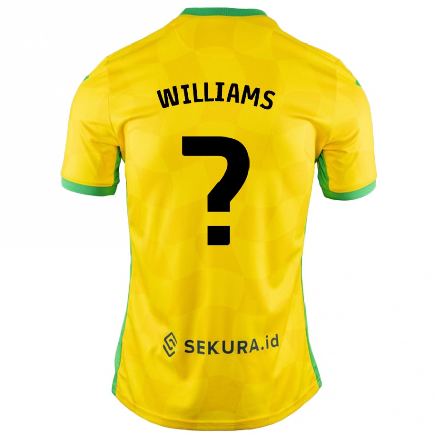 Niño Fútbol Camiseta Tyler Williams #0 Amarillo Verde 1ª Equipación 2024/25