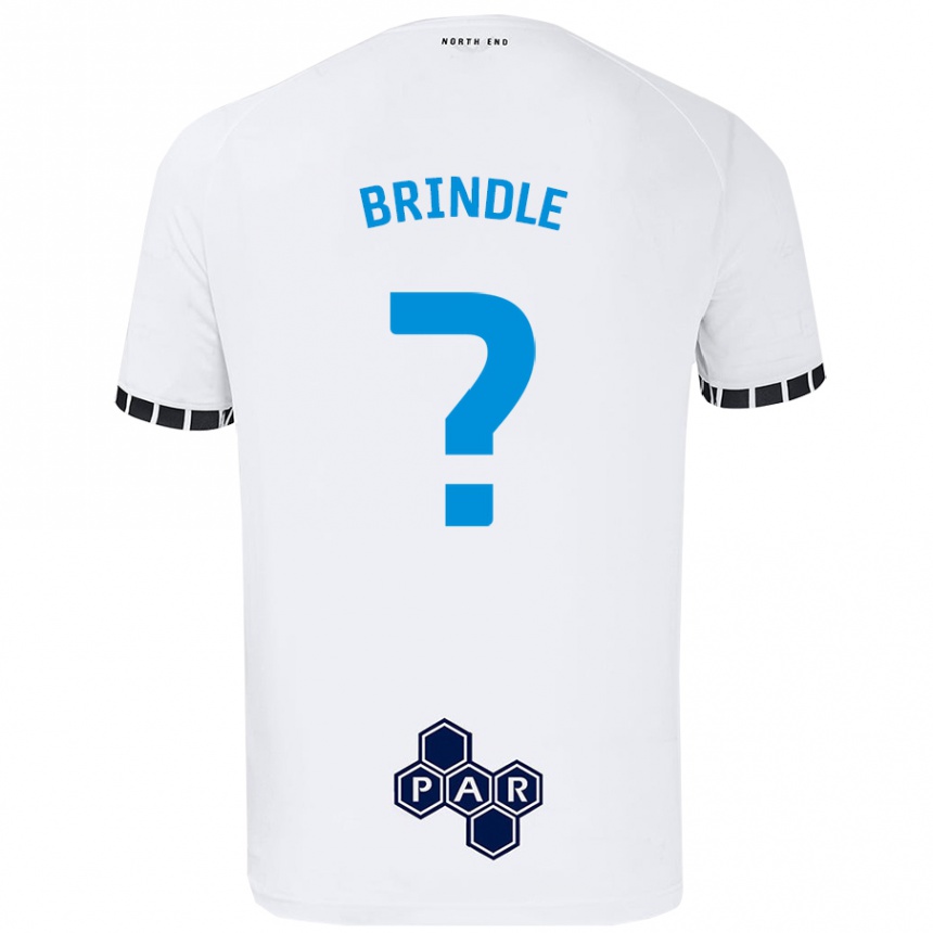 Niño Fútbol Camiseta Jonny Brindle #0 Blanco 1ª Equipación 2024/25