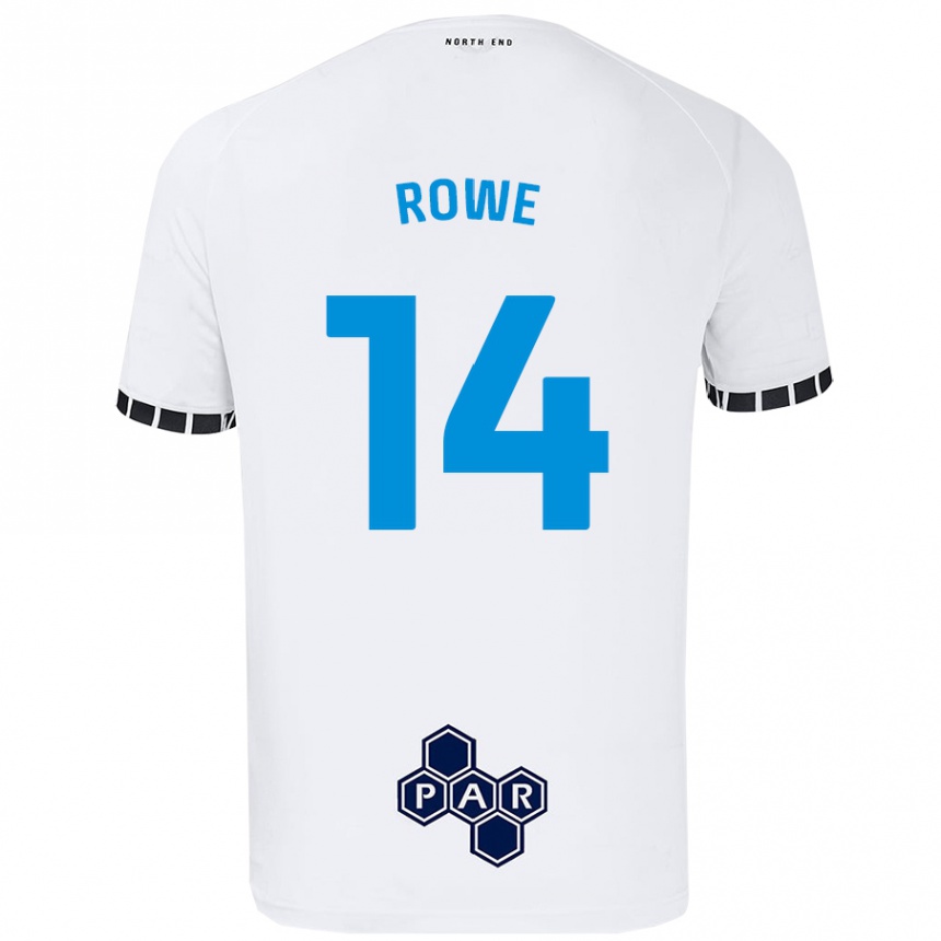 Niño Fútbol Camiseta Sasha Rowe #14 Blanco 1ª Equipación 2024/25