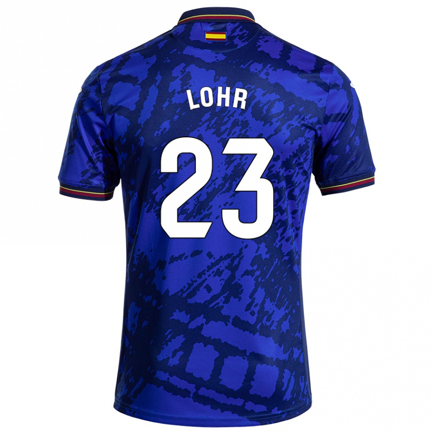 Niño Fútbol Camiseta Luca Lohr #23 Azul Más Oscuro 1ª Equipación 2024/25