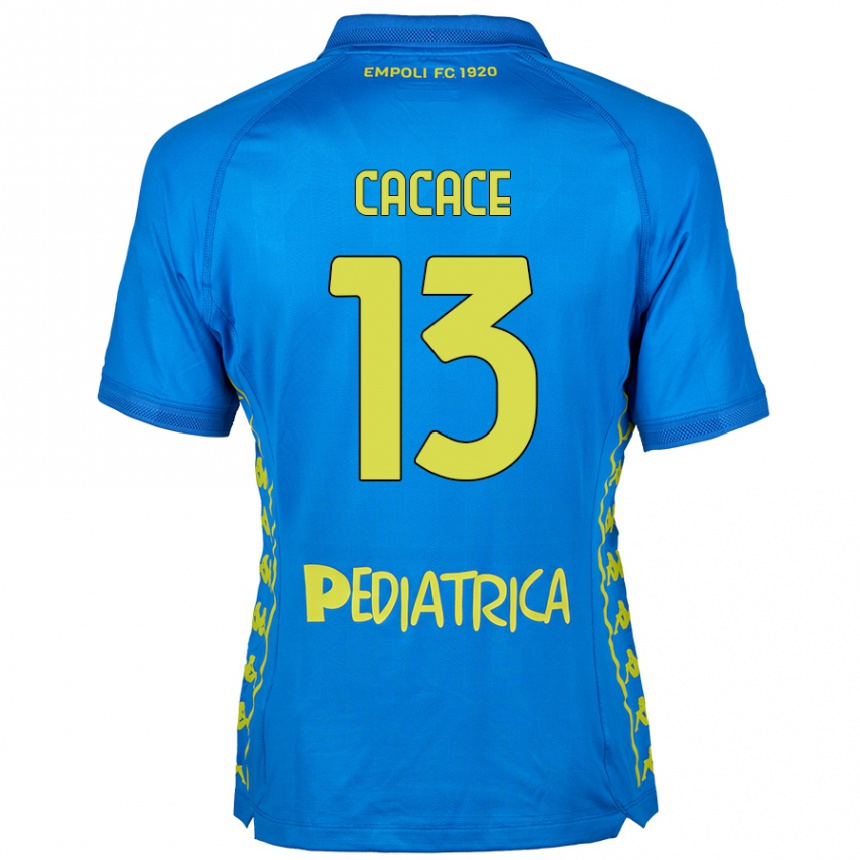 Niño Fútbol Camiseta Liberato Cacace #13 Azul 1ª Equipación 2024/25