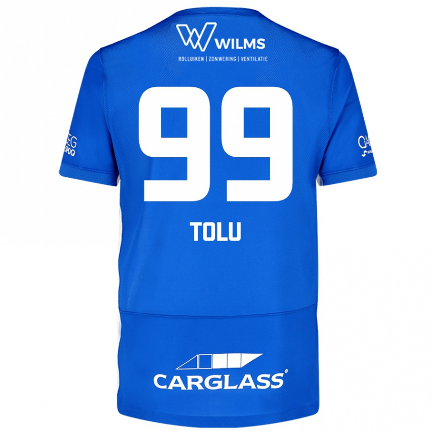 Niño Fútbol Camiseta Tolu Arokodare #99 Azul 1ª Equipación 2024/25