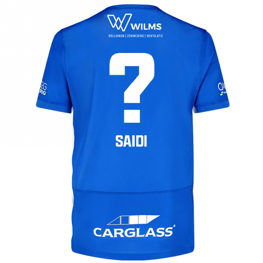 Niño Fútbol Camiseta Assil Saidi #0 Azul 1ª Equipación 2024/25