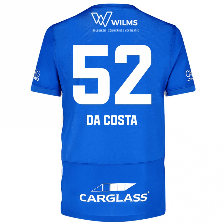 Niño Fútbol Camiseta Wilson Da Costa #52 Azul 1ª Equipación 2024/25