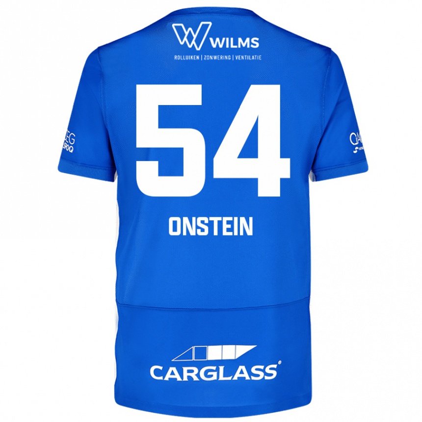 Niño Fútbol Camiseta Juwensley Onstein #54 Azul 1ª Equipación 2024/25