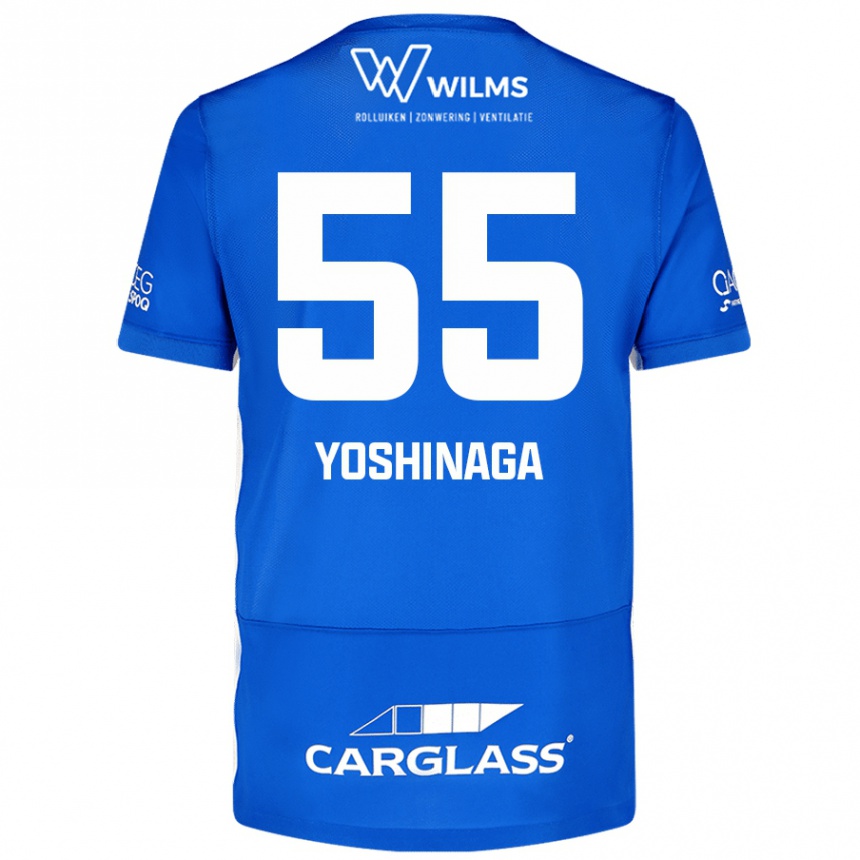 Niño Fútbol Camiseta Yumeki Yoshinaga #55 Azul 1ª Equipación 2024/25