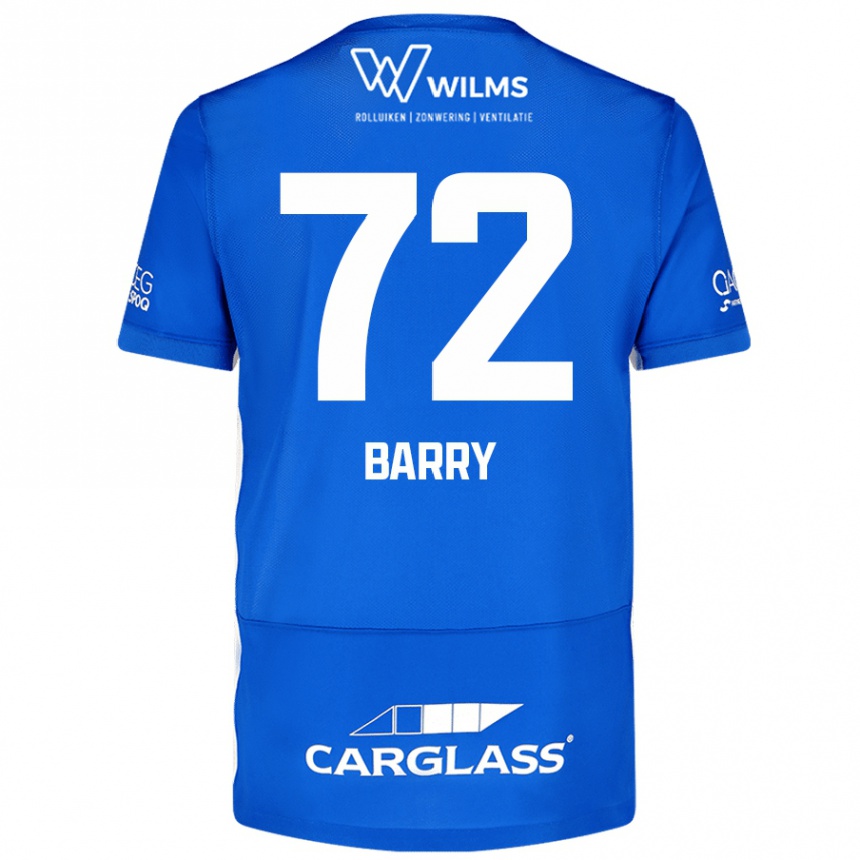 Niño Fútbol Camiseta Alpha Barry #72 Azul 1ª Equipación 2024/25